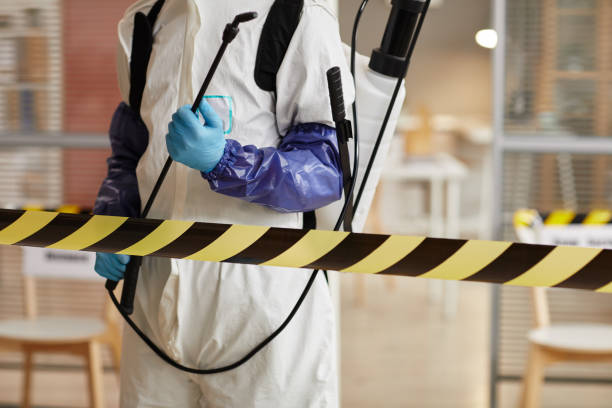 Professional Blood Cleanup technician working in Forestville, OH